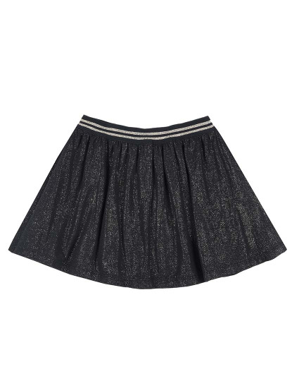 imagem de Saia Menina Estampado Cinza1