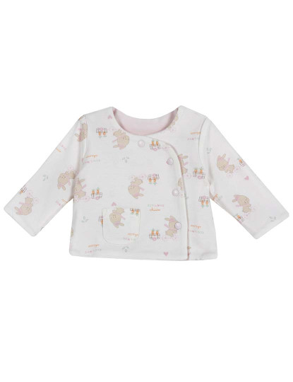imagem de Cardigan Menino Rosa Claro3