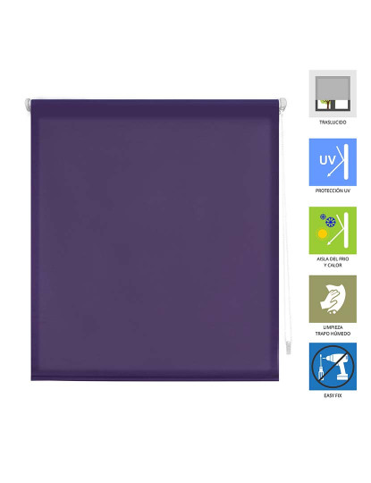 imagem de Estore Rolo Easy Fix Auris Lilás4