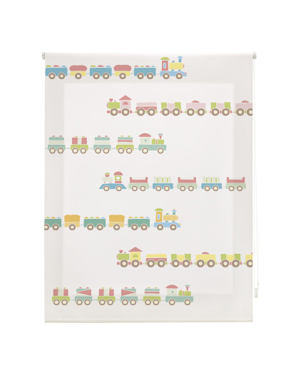 imagem de Estore Rolo Infantil Comboios1