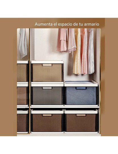 imagem de Organizador de roupas com compartimentos em camadas.3