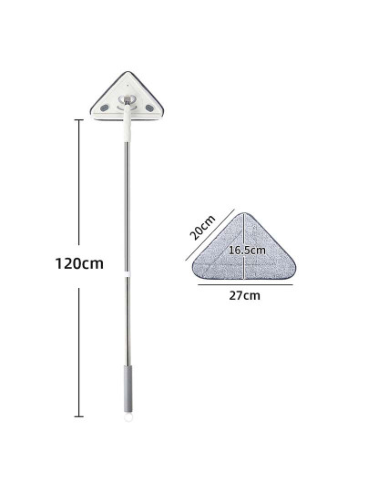 imagem de Esfregona triangular para limpeza de janelas2