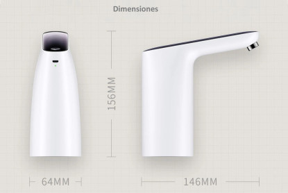 imagem de Dispensador de água automático Xiaomi mijia 3life com adaptador para garrafas e jarros4