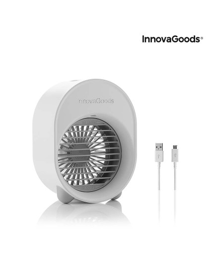 imagem de Mini Climatizador Humidificador por Ultrassons com LED Koolizer InnovaGoods3