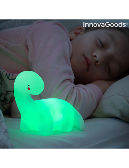 imagem de Lâmpada de Dinossauro LED Colorida Lightosaurus InnovaGoods1