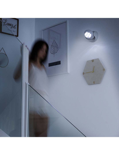 imagem de Candeeiro LED com Sensor de Movimento Lumact 360º InnovaGoods1