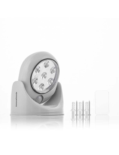 imagem de Candeeiro LED com Sensor de Movimento Lumact 360º InnovaGoods3