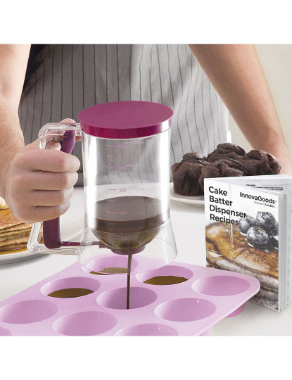 imagem de Caneca Dispensadora de Confeitaria com Livro de Receitas InnovaGoods1