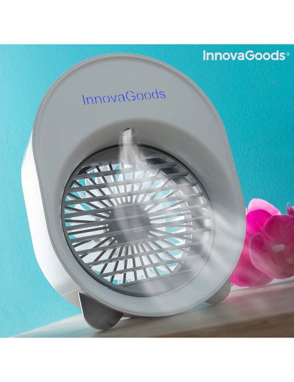 imagem de Mini Climatizador Humidificador por Ultrassons com LED Koolizer InnovaGoods7