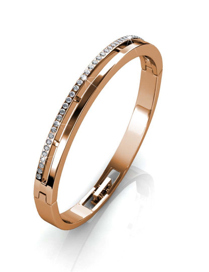 imagem de Pulseira Elegant Senhora Rosa Dourado3