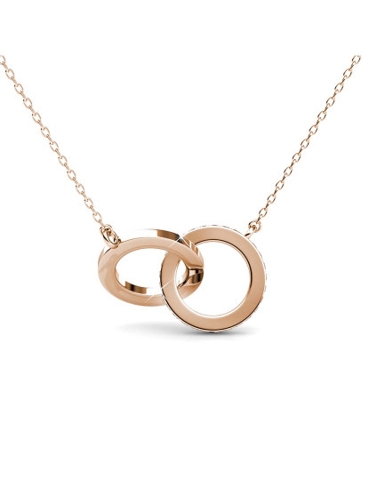 imagem de Pendente Circle Twin Senhora Rosa Dourado 5