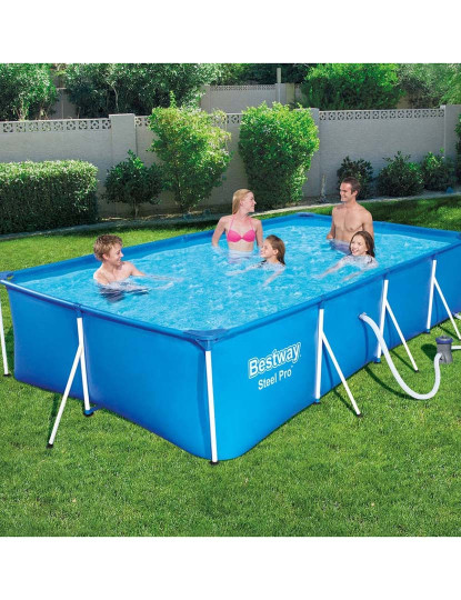 imagem de Piscina Steel Pro 400x211x81 Cm2