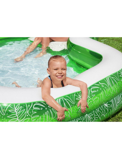 imagem de Piscina Insuflável para Crianças Bestway Verde Multicolor 231 x 231 x 51 cm4