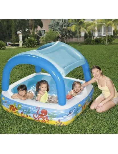 imagem de Piscina Insuflável para Crianças Bestway 140 x 140 x 114 cm2