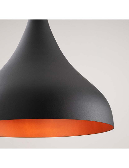 imagem de Candeeiro Teto Berceste-N-1390 Preto6