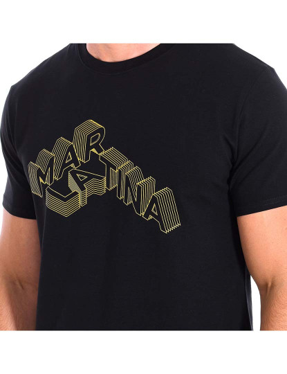 imagem de T-Shirt Homem Preto e Dourado1