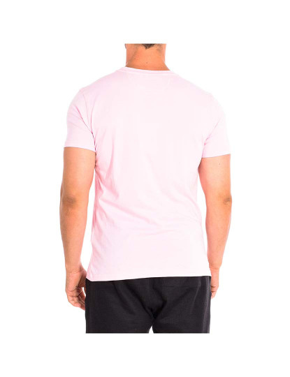 imagem de T-Shirt Homem Rosa1