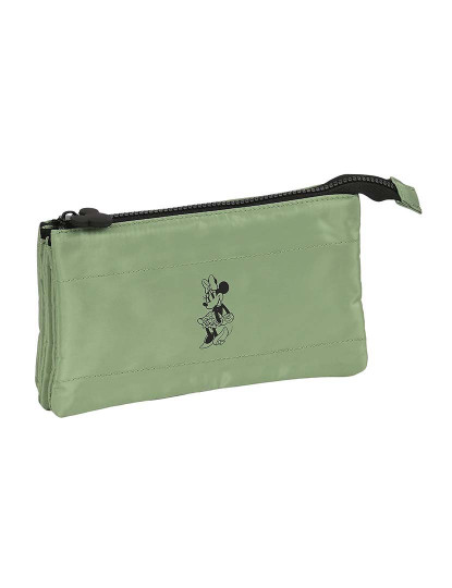 imagem de Bolsa Tripla Minnie Mouse Sombra Menta Verde militar (22 x 12 x 3 cm)1