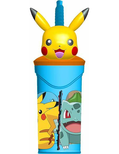 imagem de Garrafa de água Pokémon Plástico 360 ml1