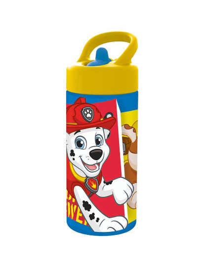 imagem de Garrafa de água The Paw Patrol Funday Vermelho Azul PVC 410 ml2