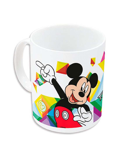 imagem de Caneca Mickey Mouse Happy smiles Cerâmica Vermelho Azul (350 ml)3