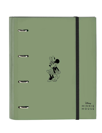 imagem de Pasta de argolas Minnie Mouse Sombra menta Verde militar (27 x 32 x 3,5 cm)1