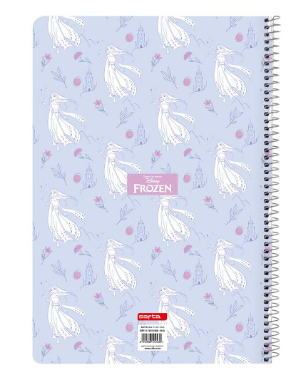 imagem de Caderno Frozen Believe Lilás A4 80 Folhas2