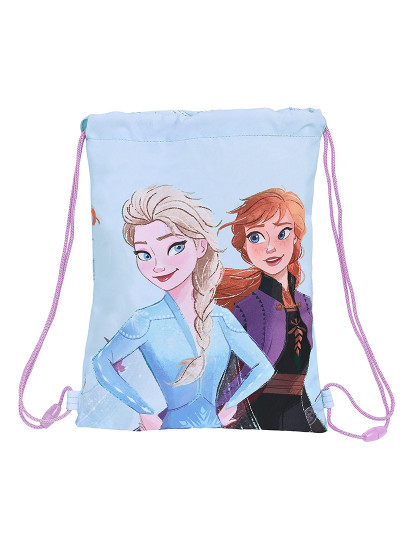 imagem de Mochila com Cordas Frozen Believe Lilás1