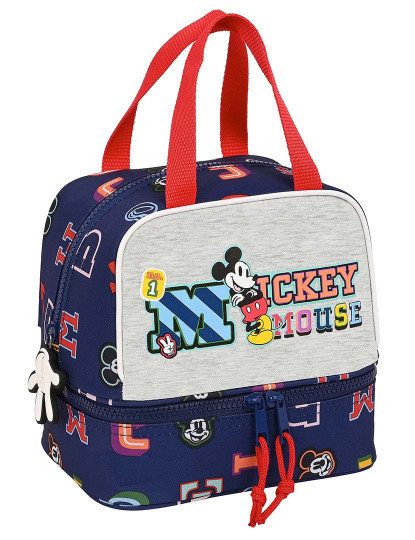 imagem de Lancheira Mickey Mouse Clubhouse Apenas uma Azul Marinho 20 x 20 x 15 cm1