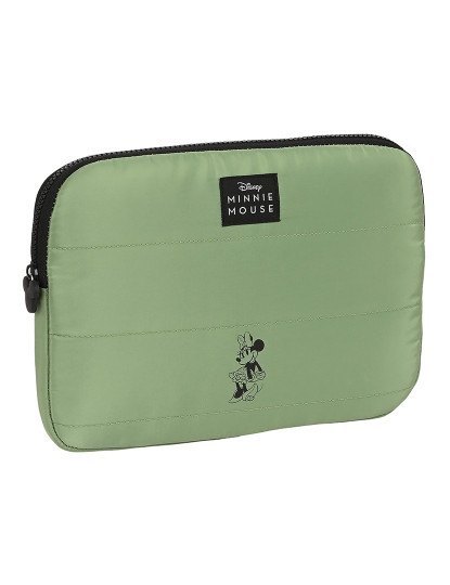 imagem de Capa para Portátil Minnie Mouse Sombra Menta Verde militar (31 x 23 x 2 cm)1