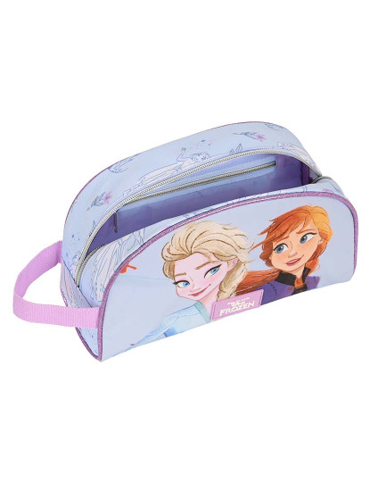 imagem de Nécessaire infantil Frozen Believe 26 x 16 x 9 cm lilás2