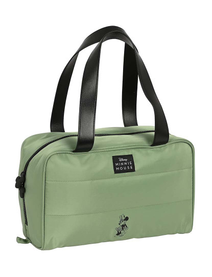 imagem de Bolsa higiênica escolar Minnie Mouse Sombra menta Verde militar 31 x 14 x 19 cm1