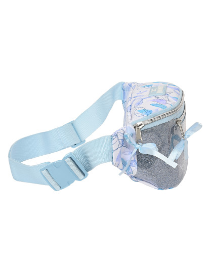 imagem de Bolsa de Cinto Frozen Memories Prata Azul Branco (23 x 12 x 9 cm)2