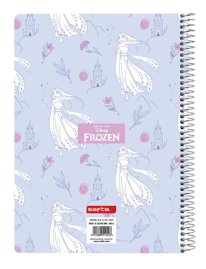 imagem de Caderno Frozen Believe Lilás (80 Folhas)2