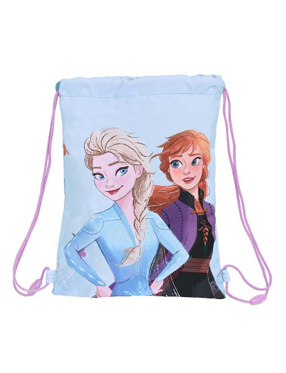 imagem de Mochila com Cordas Frozen Believe Lilás5