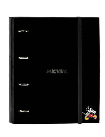 imagem de Pasta de argolas Mickey Mouse Clubhouse Preto (27 x 32 x 3,5 cm)1