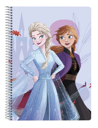 imagem de Caderno Frozen Believe Lilás (80 Folhas)1