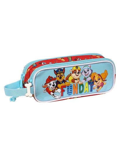 imagem de Mala de transporte dupla The Paw Patrol Funday Vermelho Azul Claro (21 x 8 x 6 cm)1