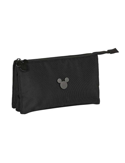 imagem de Bolsa Tripla Mickey Mouse Clubhouse Premium Preto (22 x 12 x 3 cm)1