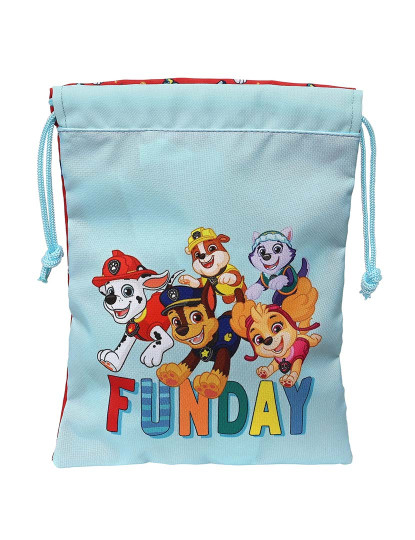 imagem de lancheira The Paw Patrol Funday Azul Vermelho1