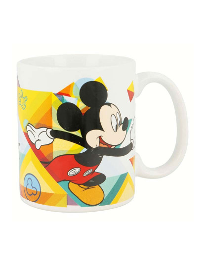 imagem de Caneca Mickey Mouse Happy smiles Cerâmica Vermelho Azul (350 ml)1