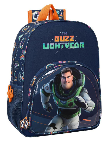 imagem de Mochila Escolar Buzz Toy Story Azul Marinho (33 x 42 x 14 cm)1