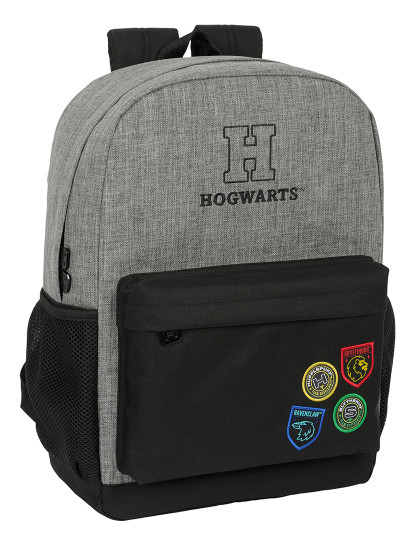 imagem de Mochila escolar Harry Potter House of Champions Preto Cinza 32 x 43 x 14 cm1