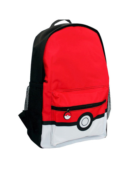 imagem de Mochila Escolar Pokémon Preto Vermelho 28 x 40 x 12 cm1