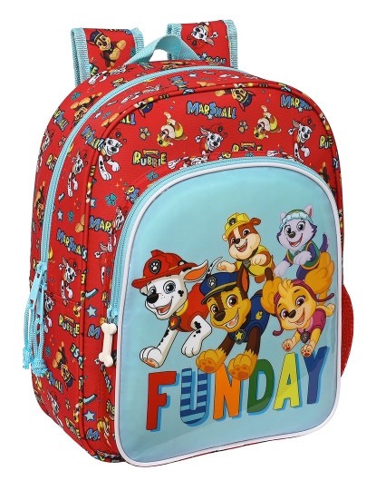 imagem de Bolsa infantil The Paw Patrol Funday Vermelho Azul Claro (26 x 34 x 11 cm)1