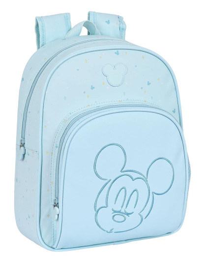 imagem de Mochila Escolar Mickey Mouse Clubhouse Bebé Azul Claro (28 x 34 x 10 cm)1