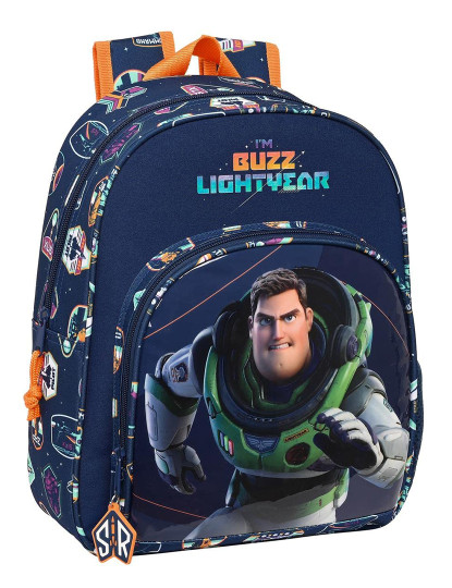 imagem de Mochila Escolar Buzz Toy Story Azul Marinho (28 x 34 x 10 cm)1