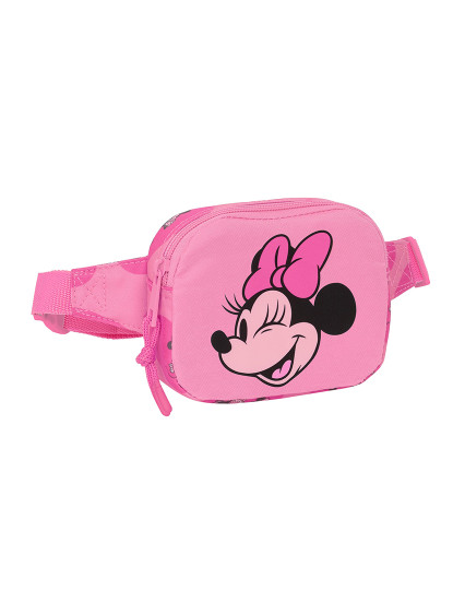 imagem de Bolsa de cinto Minnie Mouse Loving Rosa 14 x 11 x 4 cm1