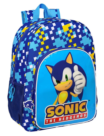 imagem de Mochila escolar Sonic Speed ??33 x 42 x 14 cm Azul 14 L1