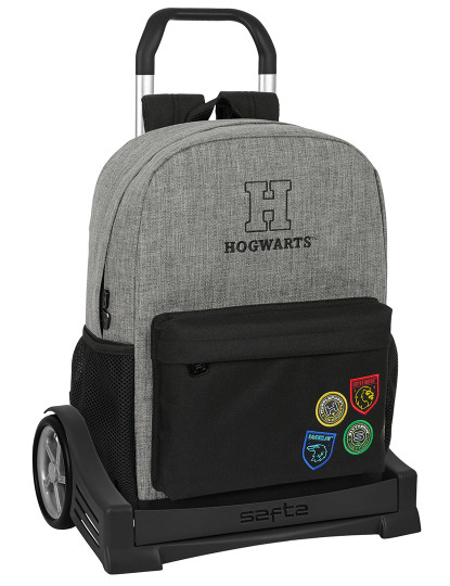 imagem de Mochila escolar com rodas Harry Potter House of Champions Preto Cinza 32 x 43 x 14 cm1